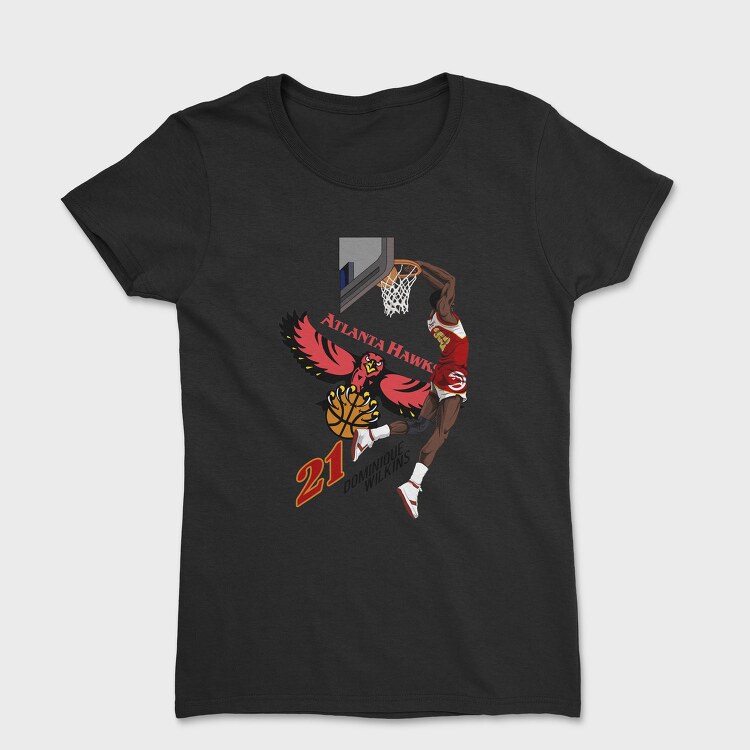 DOMINIQUE WILKINS Dunk2, Tricou Femei