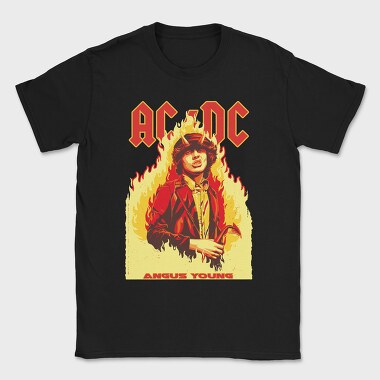 ANGUS YOUNG Art1, Tricou Barbati (Unisex)