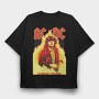 ANGUS YOUNG Art1, Tricou Oversize Barbati (Unisex)