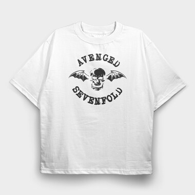 AVENGED SEVENFOLD Art1, Tricou Oversize Barbati (Unisex)