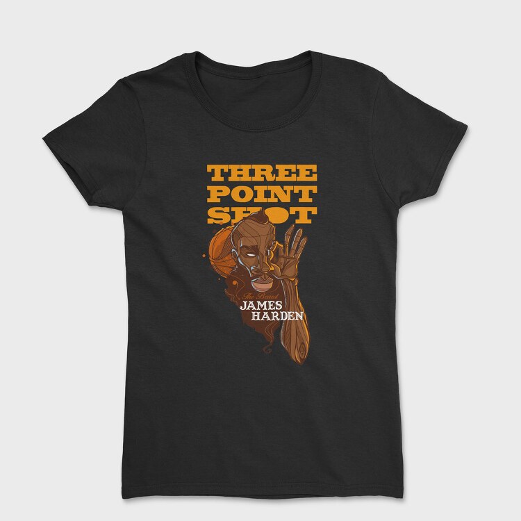 HARDEN 3 POINT SHOT, Tricou Femei