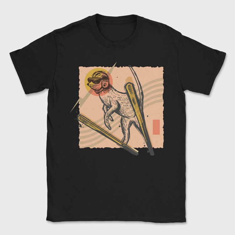 Tricou Barbati (Unisex) Imprimat digital direct in tesatura, bumbac premium 100%.
