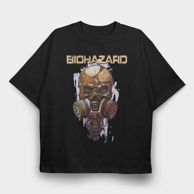 BIOHAZARD Art1, Tricou Oversize Barbati (Unisex)