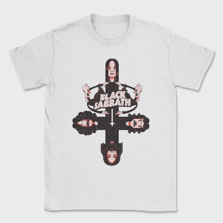 BLACK SABBATH Art design2, Tricou Barbati (Unisex)