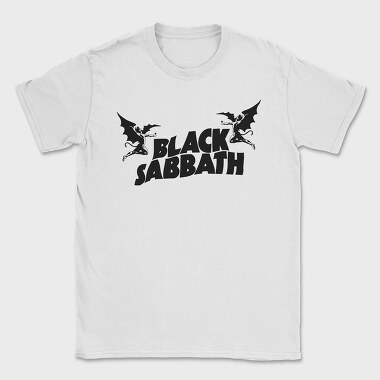 BLACK SABBATH Band logo art, Tricou Barbati (Unisex)