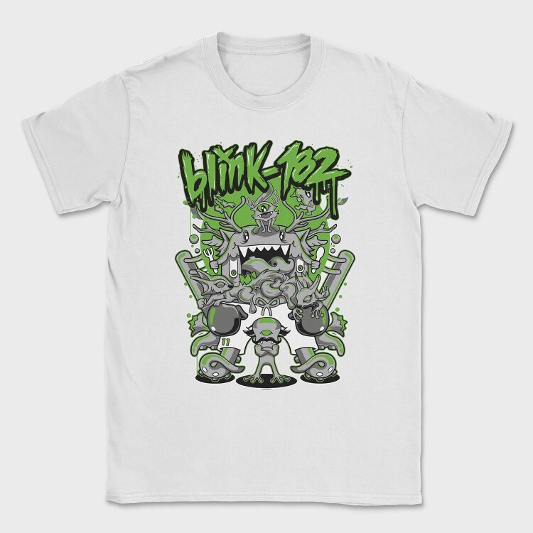 BLINK 182 Art1, Tricou Barbati (Unisex)