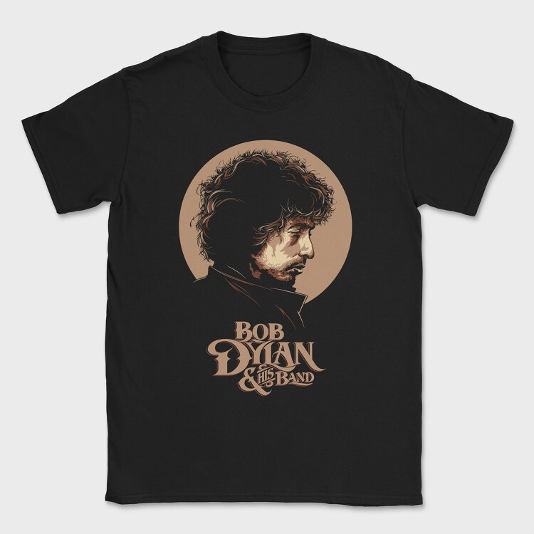 BOB DYLAN Art design, Tricou Barbati (Unisex)