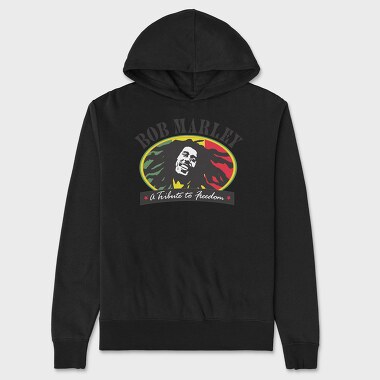BOB MARLEY Art1, Hanorac Oversize Barbati (Unisex)