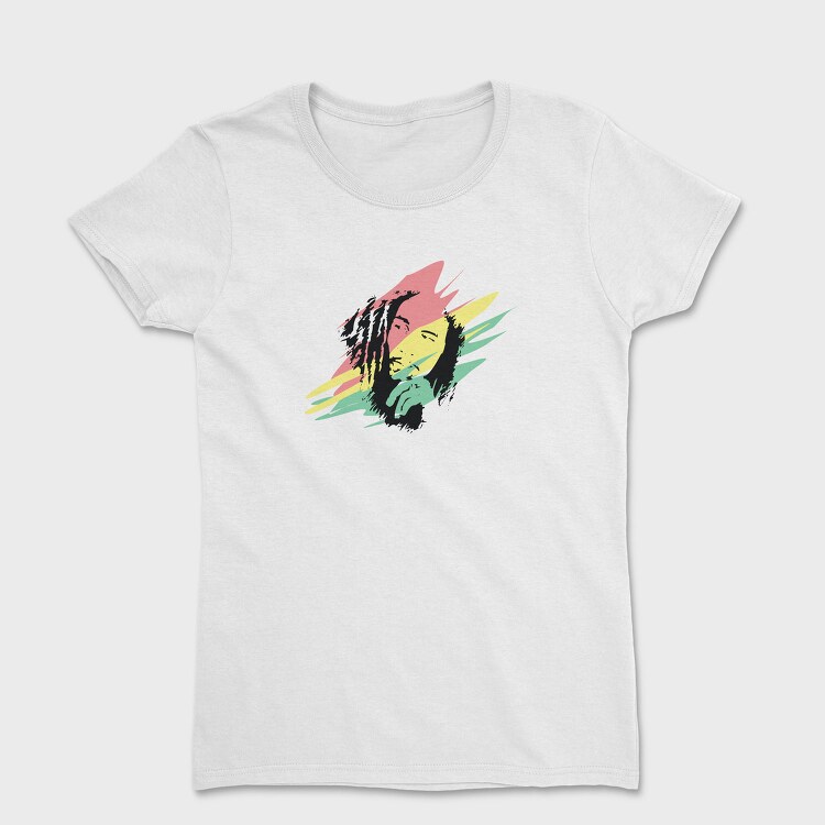 BOB MARLEY Art2, Tricou Femei
