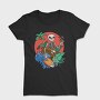 Surfing Skeleton, Tricou Femei