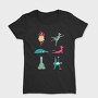 Animals Doing Yoga, Tricou Femei