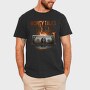 Money Skull Fire Bill, Tricou Barbati (Unisex)