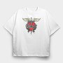 BON JOVI Art1, Tricou Oversize Barbati (Unisex)