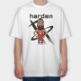 HARDEN Rockets, Tricou Oversize Barbati (Unisex)