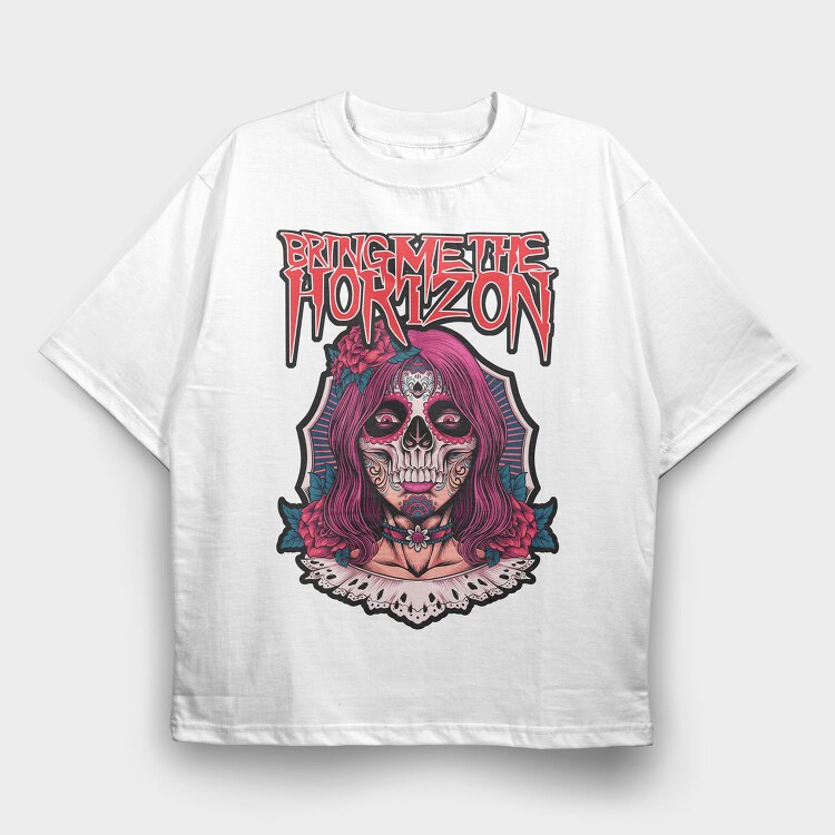 BRING ME THE HORIZON, Tricou Oversize Barbati (Unisex)