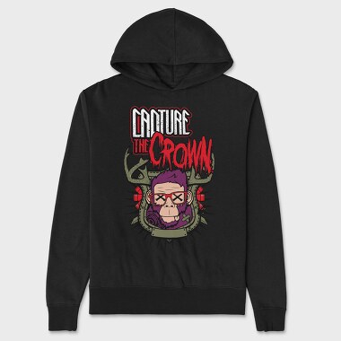CAPTURE THE CROWN Art2, Hanorac Oversize Barbati (Unisex)