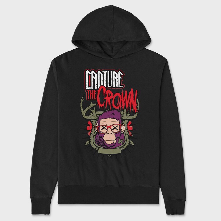 CAPTURE THE CROWN Art2, Hanorac Oversize Barbati (Unisex)