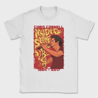 CHRIS CORNELL, Tricou Barbati (Unisex)