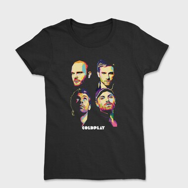 COLDPLAY ART1, Tricou Femei