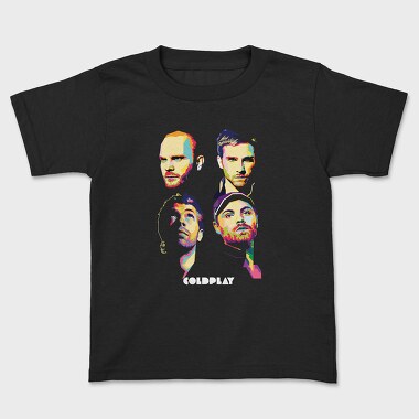 COLDPLAY ART1, Tricou Copii