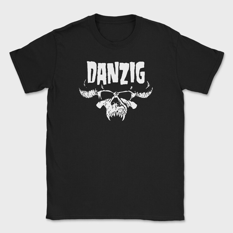 DANZIG Skull, Tricou Barbati (Unisex)