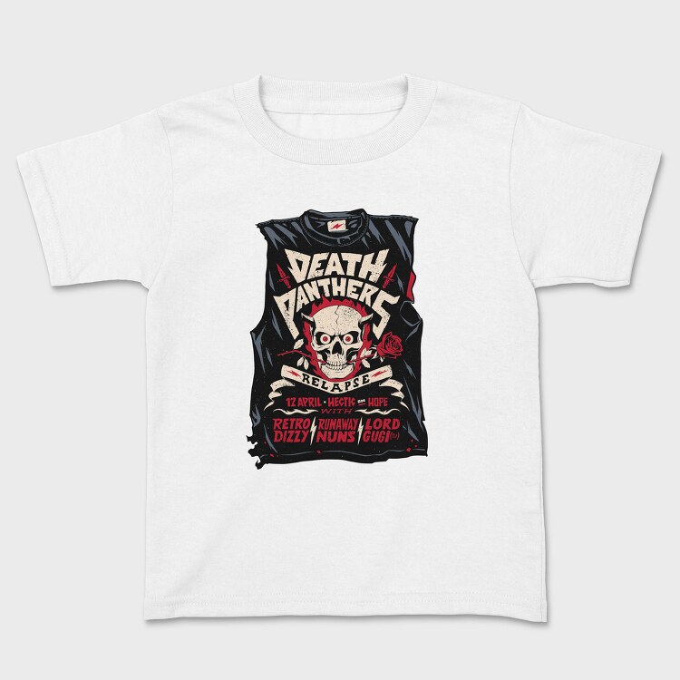 DEATH PANTHERS, Tricou Copii