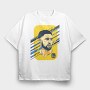K THOMPSON Art1, Tricou Oversize Barbati (Unisex)