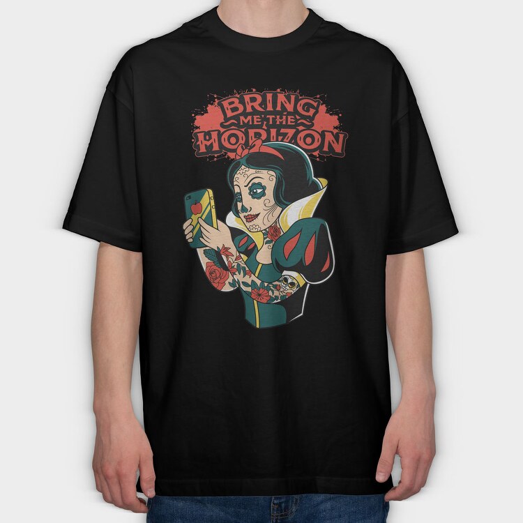 BRING ME THE HORIZON Art1, Tricou Oversize Barbati (Unisex)