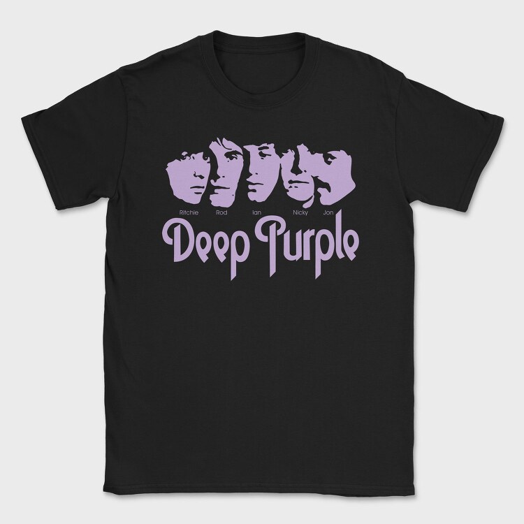 DEEP PURPLE Art1, Tricou Barbati (Unisex)