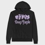 DEEP PURPLE Art1, Hanorac Oversize Barbati (Unisex)