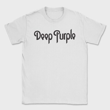 DEEP PURPLE Band logo name, Tricou Barbati (Unisex)