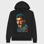 FREDDIE MERCURy Face Art, Hanorac Oversize Barbati (Unisex)