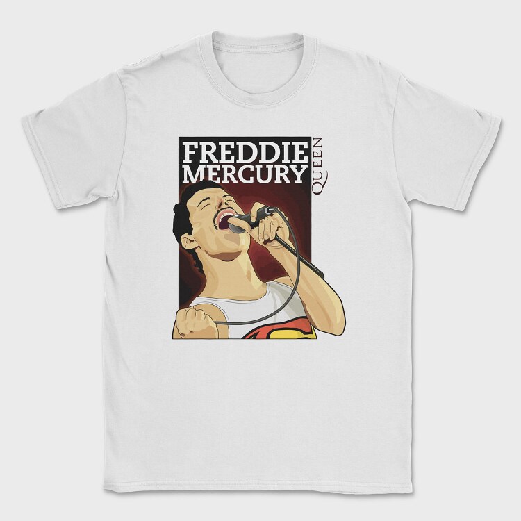 FREEDIE MERCURY 1, Tricou Barbati (Unisex)