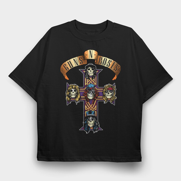 GNR Art design2, Tricou Oversize Barbati (Unisex)