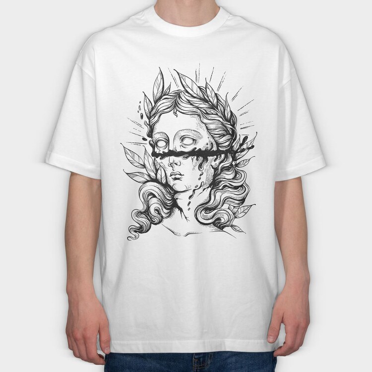 Dark 01, Tricou Oversize Barbati (Unisex)