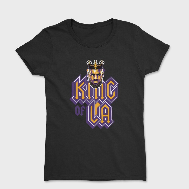 KING OF LA LEBRON J, Tricou Femei