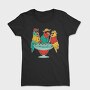 Parrots Drinking, Tricou Femei
