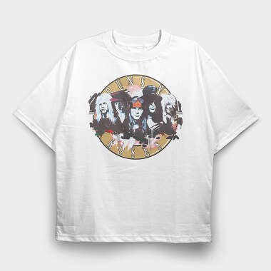 GNR Art1, Tricou Oversize Barbati (Unisex)