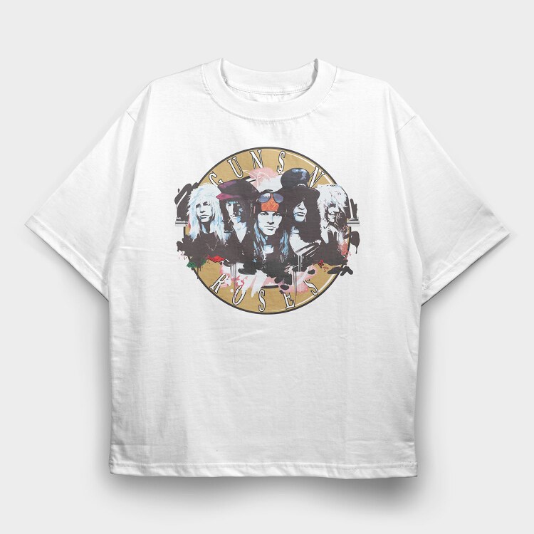 GNR Art1, Tricou Oversize Barbati (Unisex)