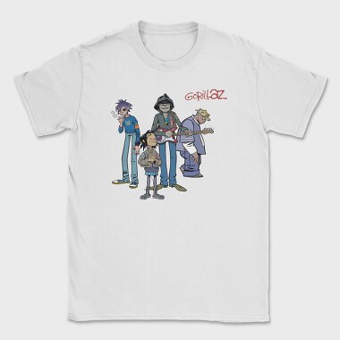GORILLAZ Art1, Tricou Barbati (Unisex)