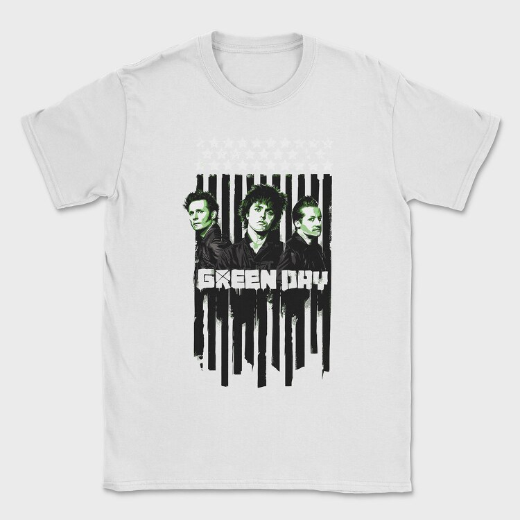 GREEN DAY Art Design1, Tricou Barbati (Unisex)