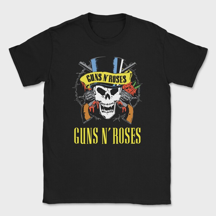 GUNS N ROSES Art1, Tricou Barbati (Unisex)