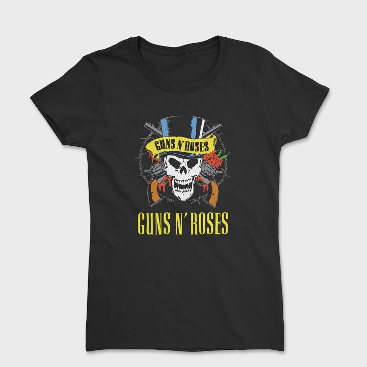 GUNS N ROSES Art1, Tricou Femei