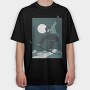 Snowboarder, Tricou Oversize Barbati (Unisex)