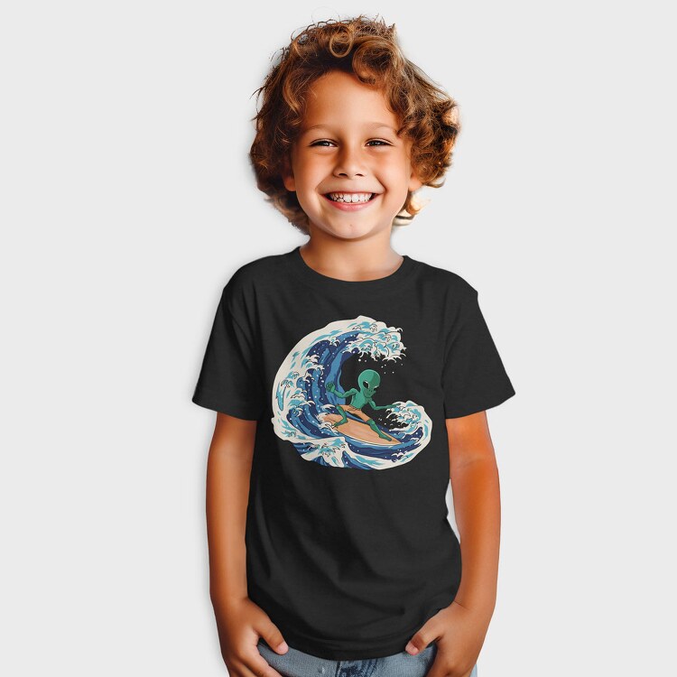 Surfing Alien, Tricou Copii