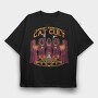 Cat Cult, Tricou Oversize Barbati (Unisex)