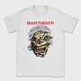 IRON MAIDEN EDDIE METAL, Tricou Barbati (Unisex)