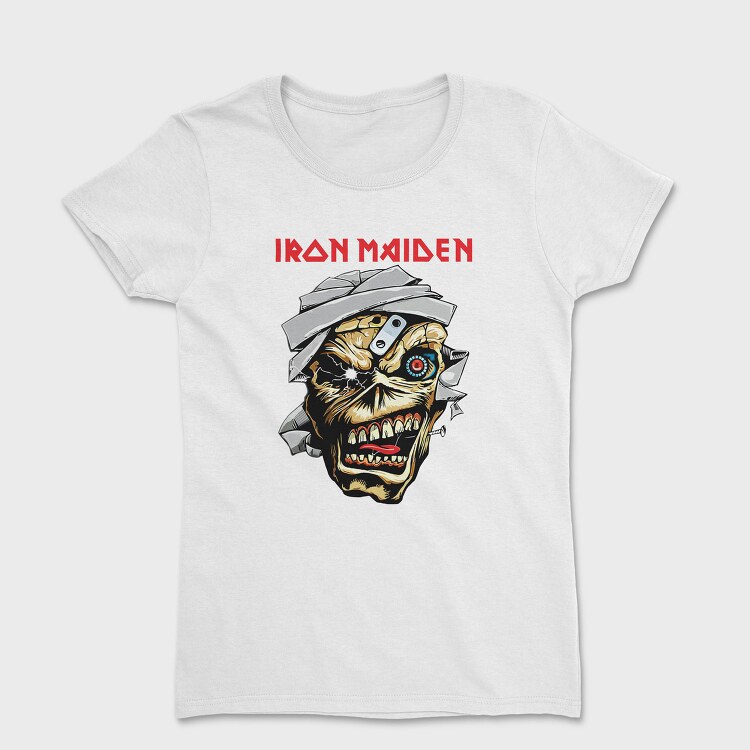 IRON MAIDEN EDDIE METAL, Tricou Femei