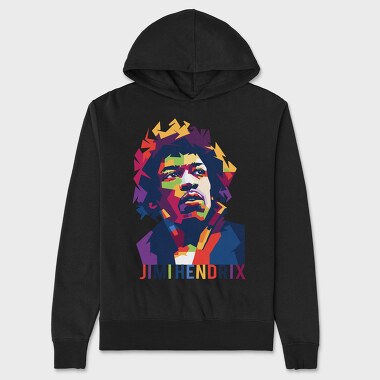 J HENDRIX Art1, Hanorac Oversize Barbati (Unisex)