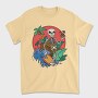 Surfing Skeleton, Tricou Barbati (Unisex)